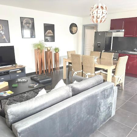 Maison Cosy A Andres + Parking Bagian luar foto