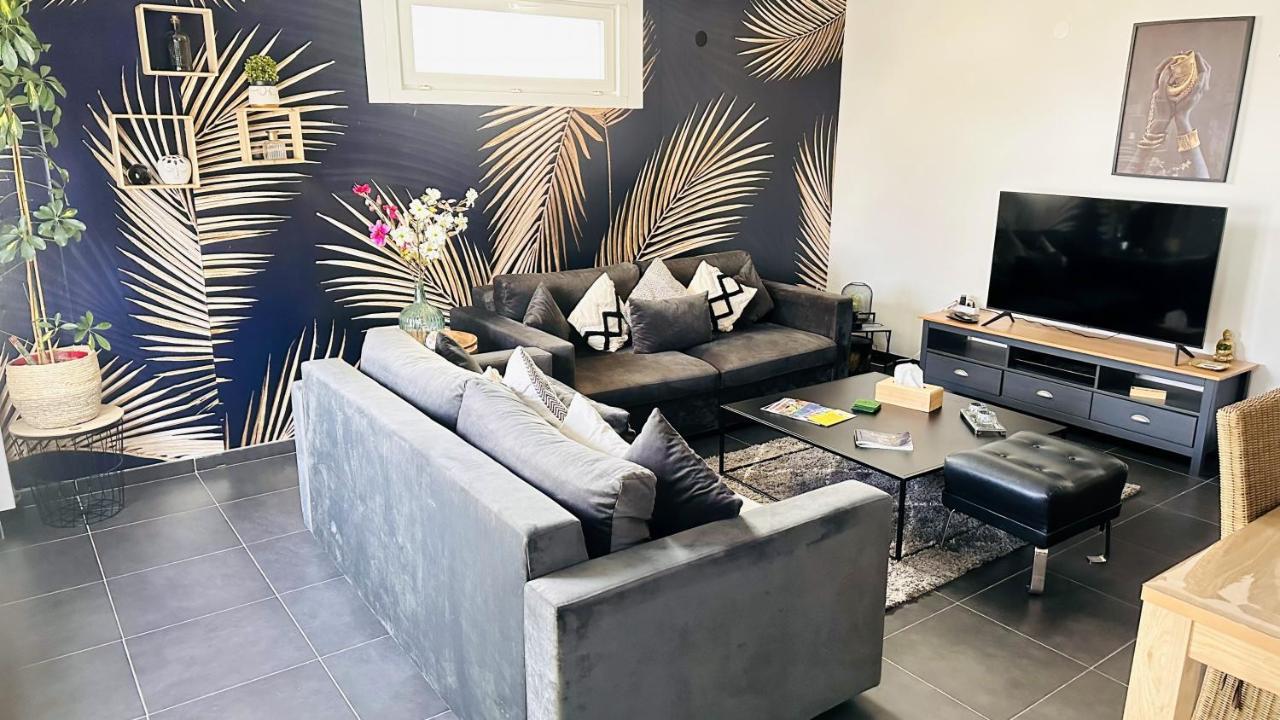 Maison Cosy A Andres + Parking Bagian luar foto